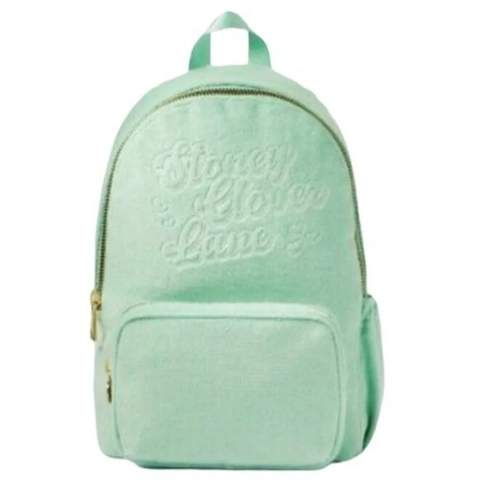 Stoney Clover Terry Cloth Backpack Mint Green
